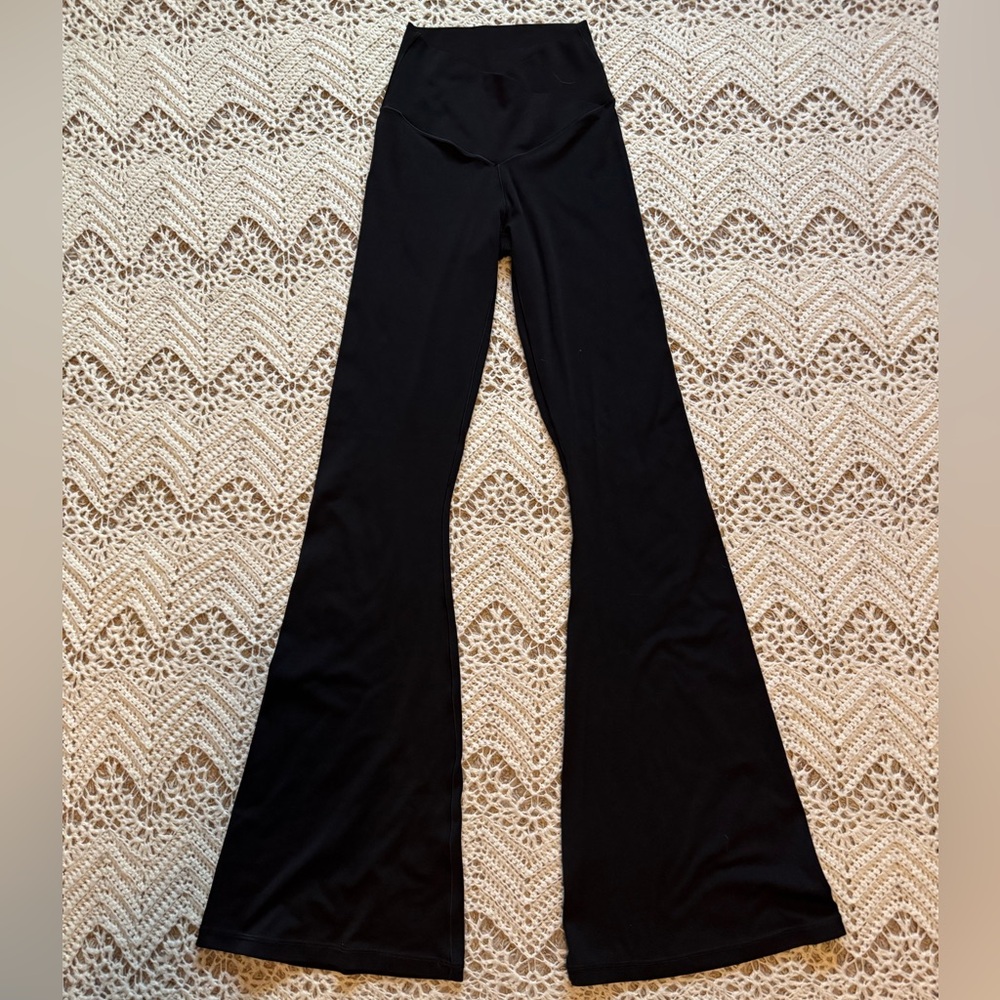 Offline by Aerie Black Flare Leggings Size Small Comfort Workout Casual Pants
